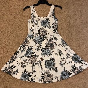 Floral Skater Dress